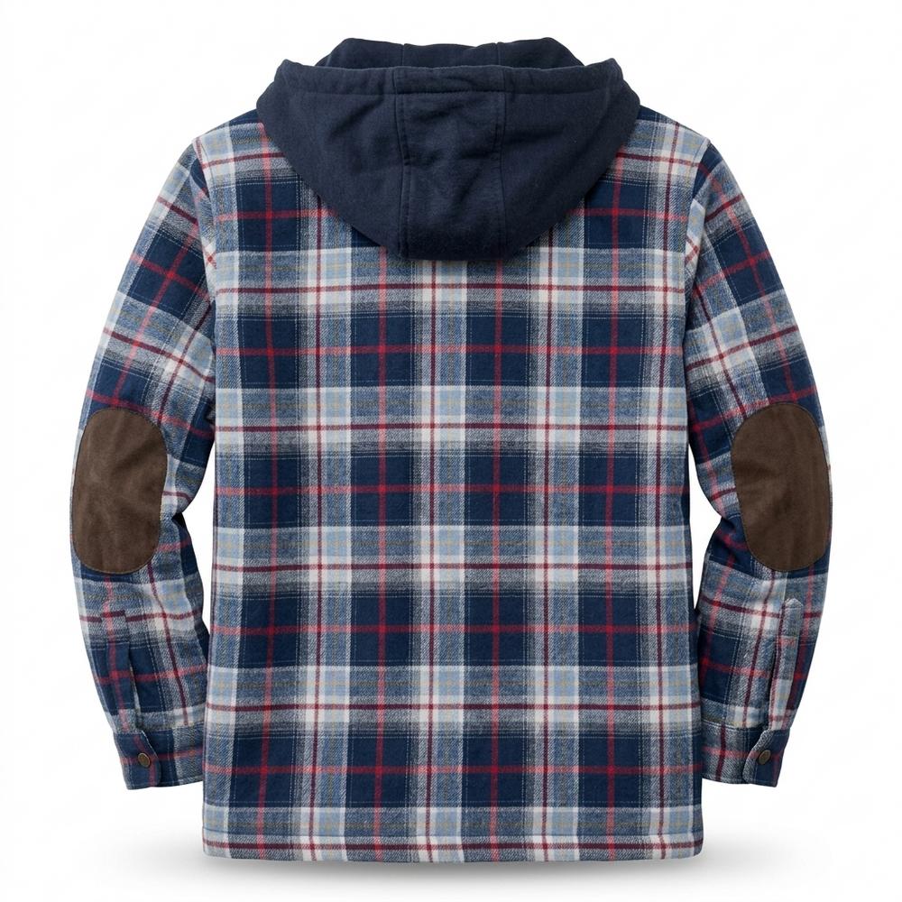 Gentleman Code - Tozen | Gefütterte Karierte Jacke Herren