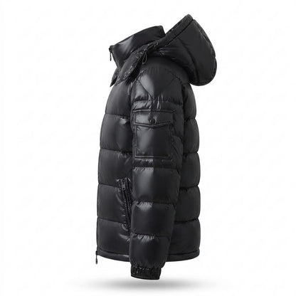 Gentleman Code - Didud | Wattierte Glänzende Jacke Unisex