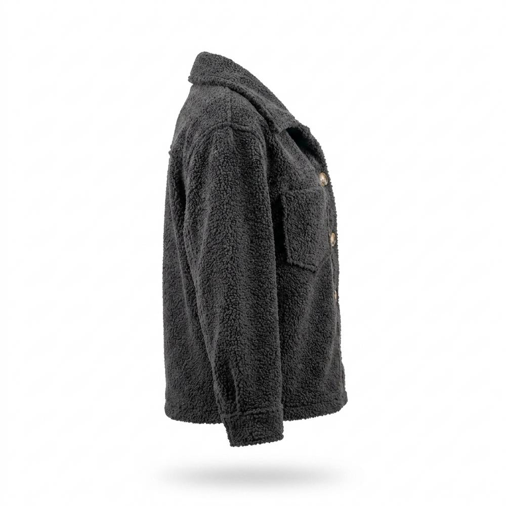 Gentleman Code - Sepir | Strukturiert Geknöpft Jacke Damen