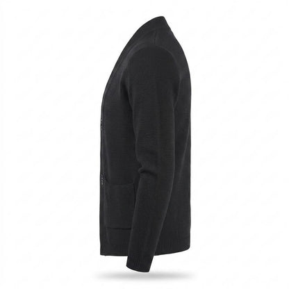 Gentleman Code - Ronuk | Strukturiert Geknöpft Cardigan Herren
