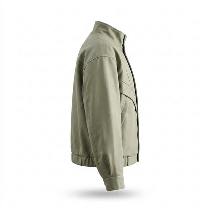 Gentleman Code - Lasir | Weit Geschnittene Hochgeschlossene Jacke Unisex
