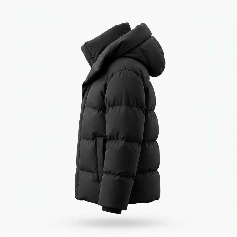Gentleman Code - Lipos | Wattierte Hochgeschlossene Jacke Damen