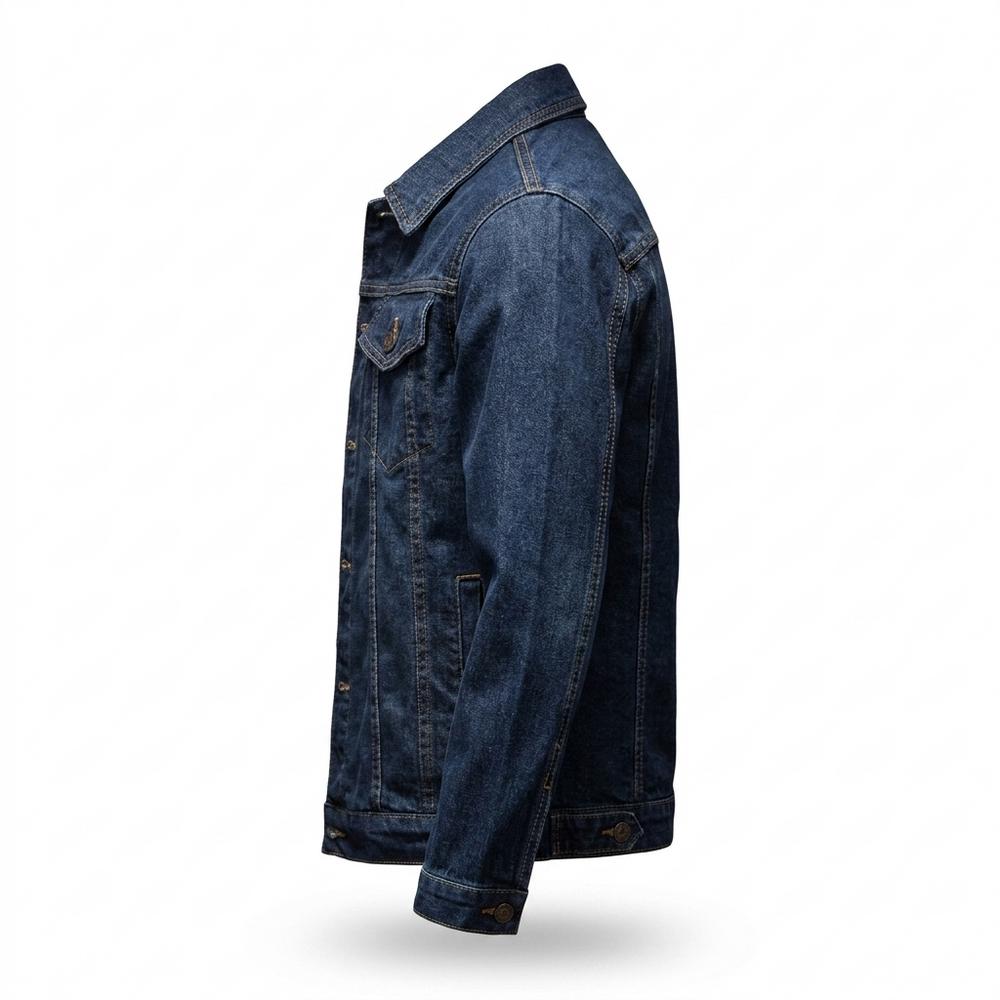 Gentleman Code - Dufok | Langärmlige Geknöpfte Jacke Herren