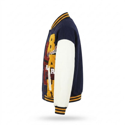 Gentleman Code - Dizuk | Zweifarbige Bestickte Jacke Unisex